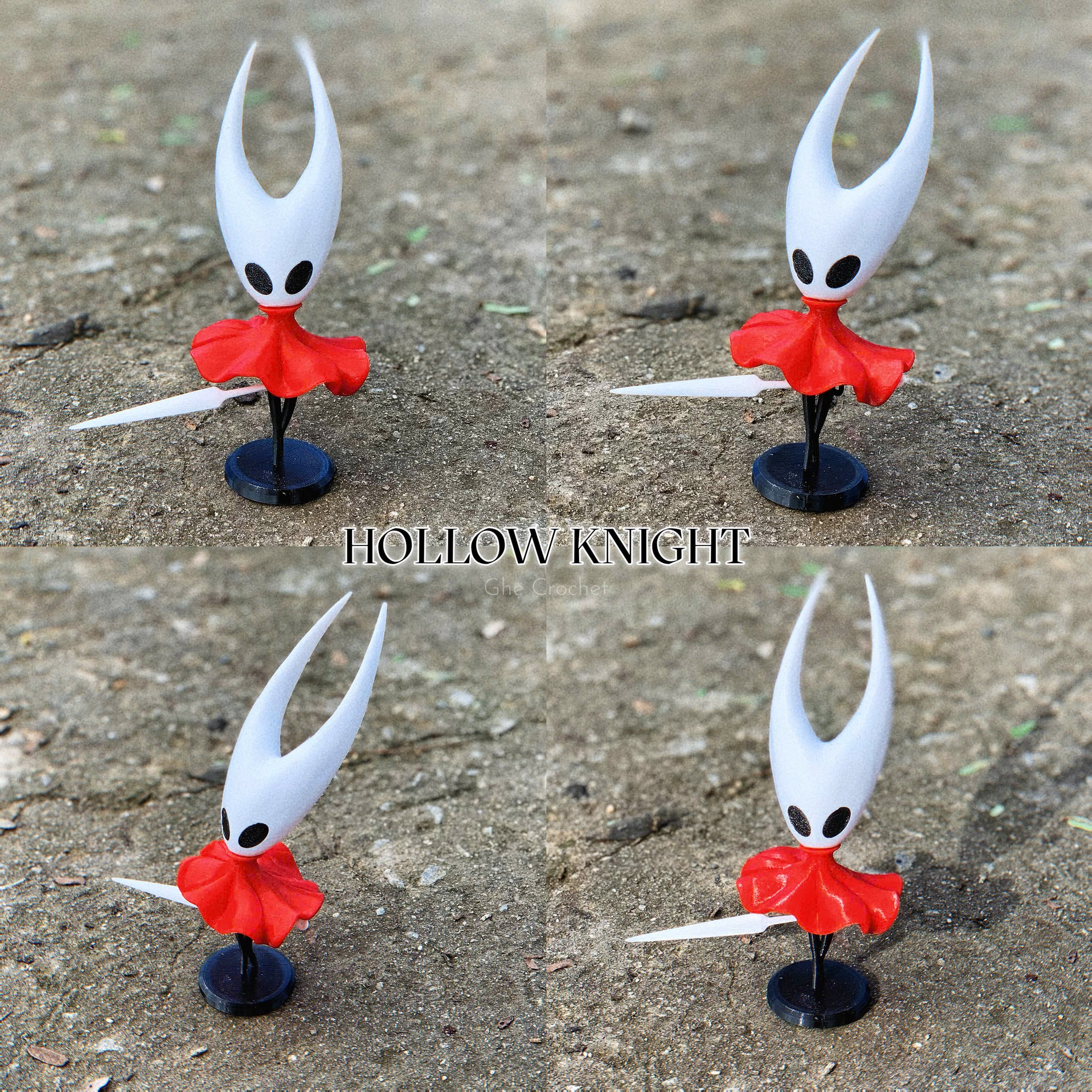Mô hình Hollow knight in 3d ( 1 đôi ) 3