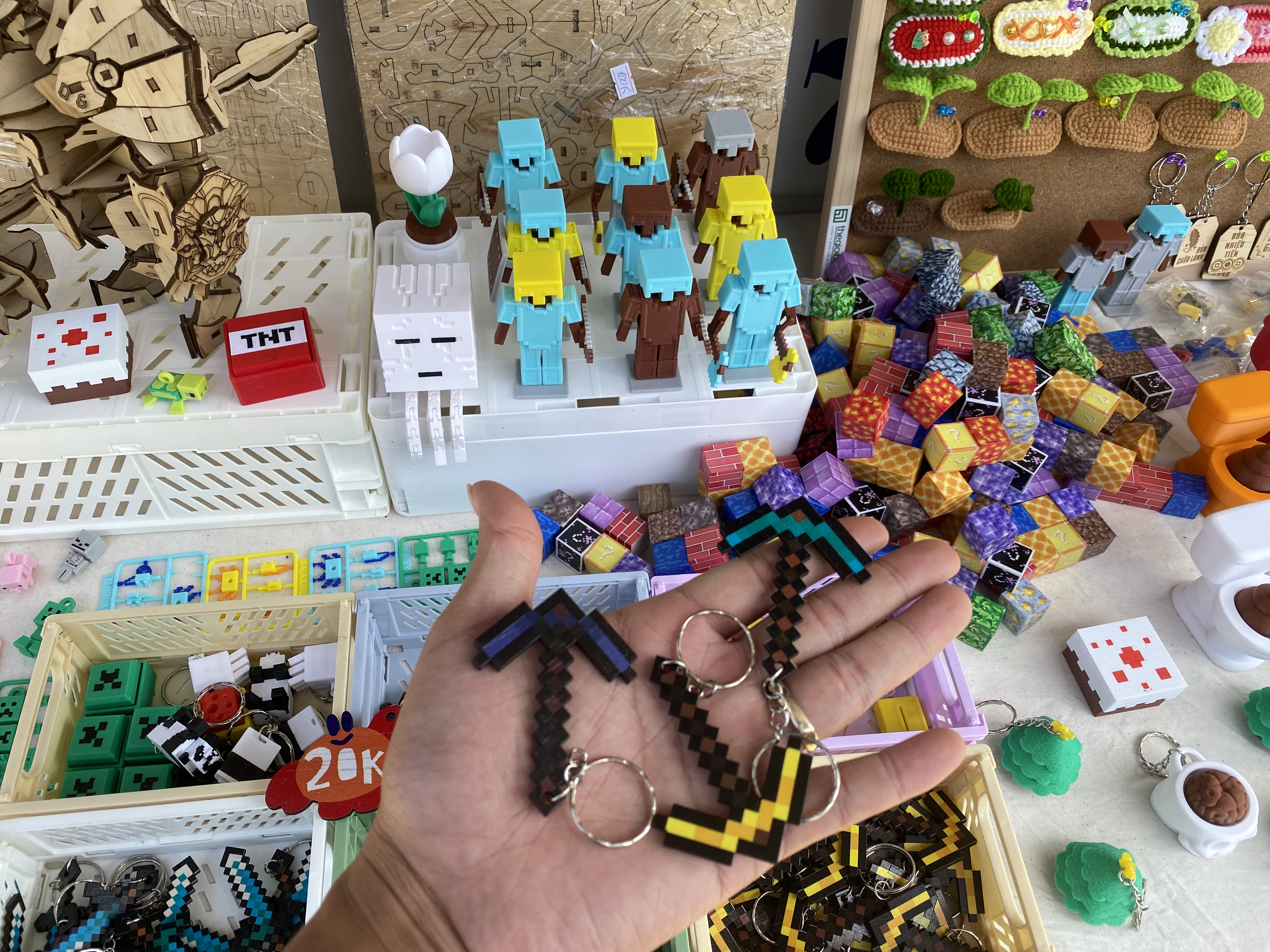 Pickaxe vàng, kc, nether minecraft 3