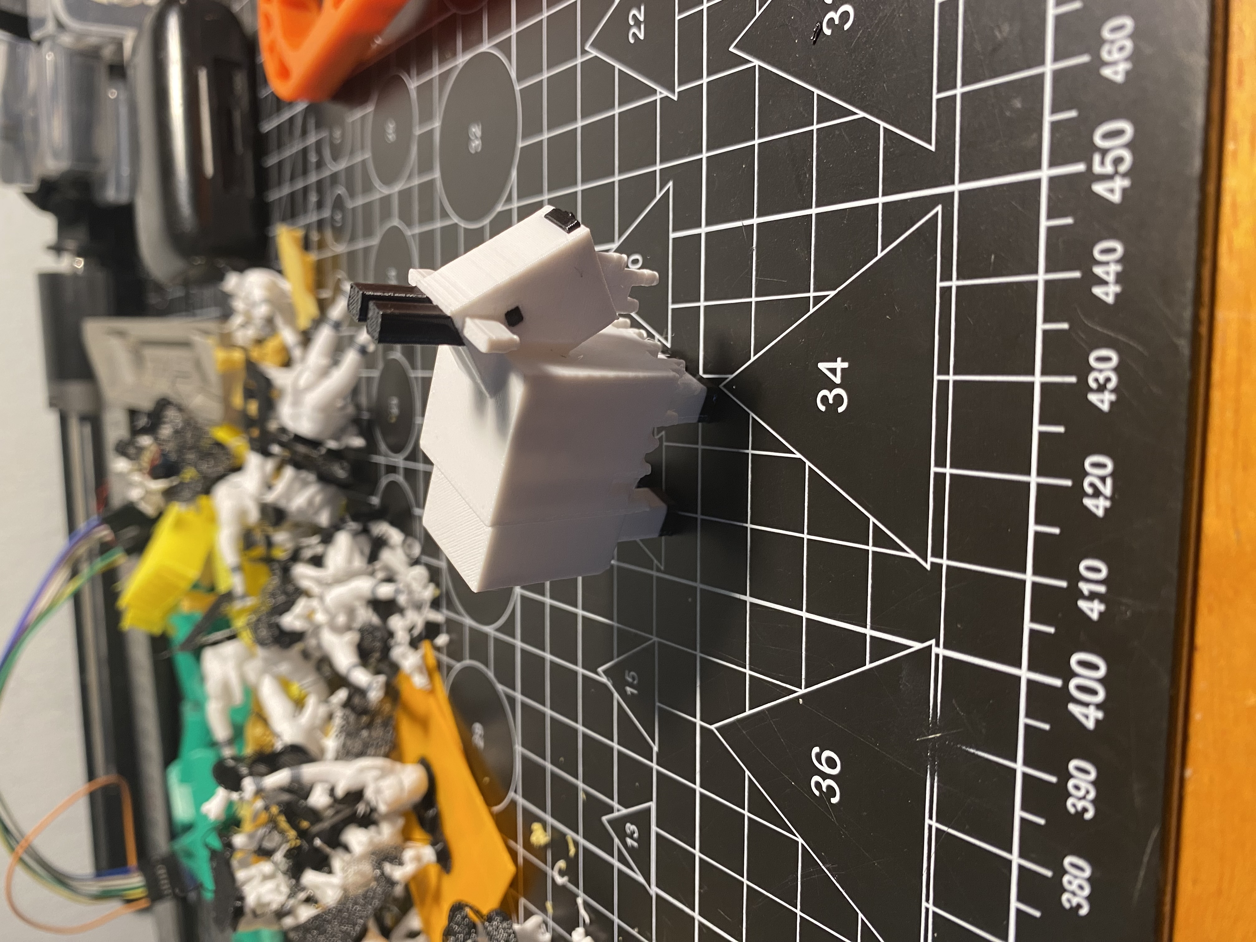 Mô hình Goat ( con dê) minecraft