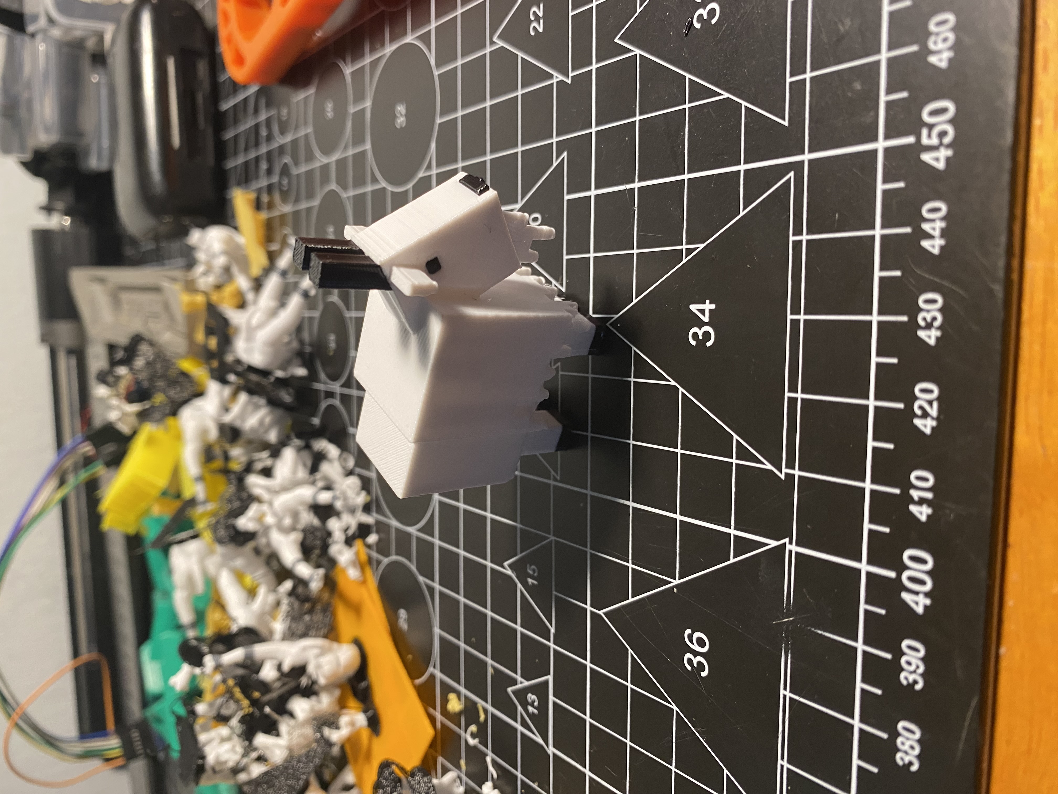 Mô hình Goat ( con dê) minecraft 4