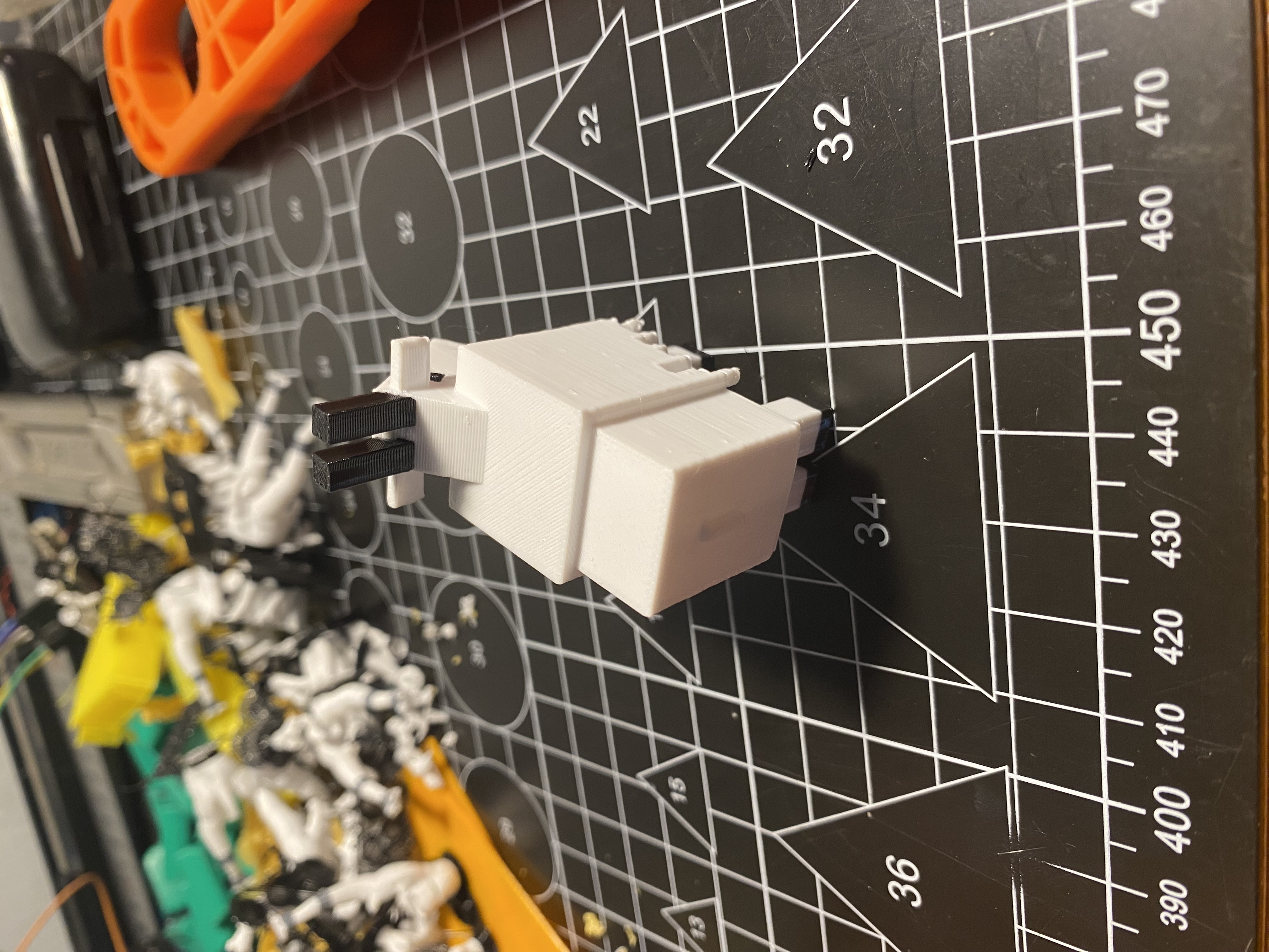 Mô hình Goat ( con dê) minecraft 3